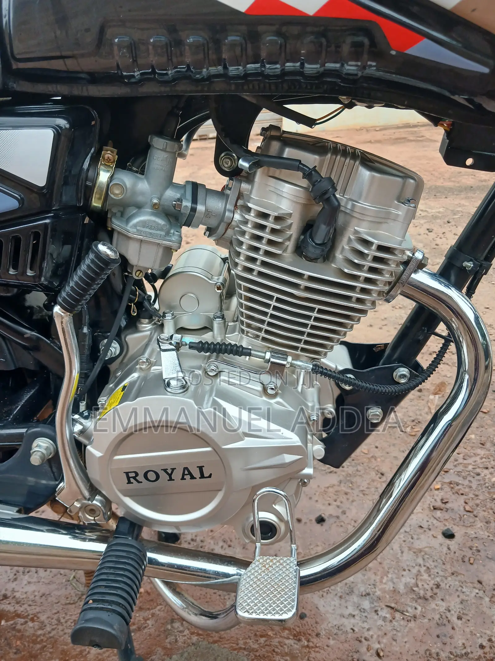 New Royal Motorcycle 2026 Black