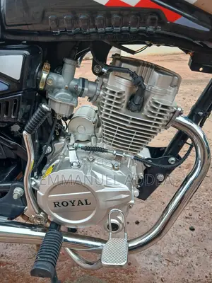 New Royal Motorcycle 2026 Black