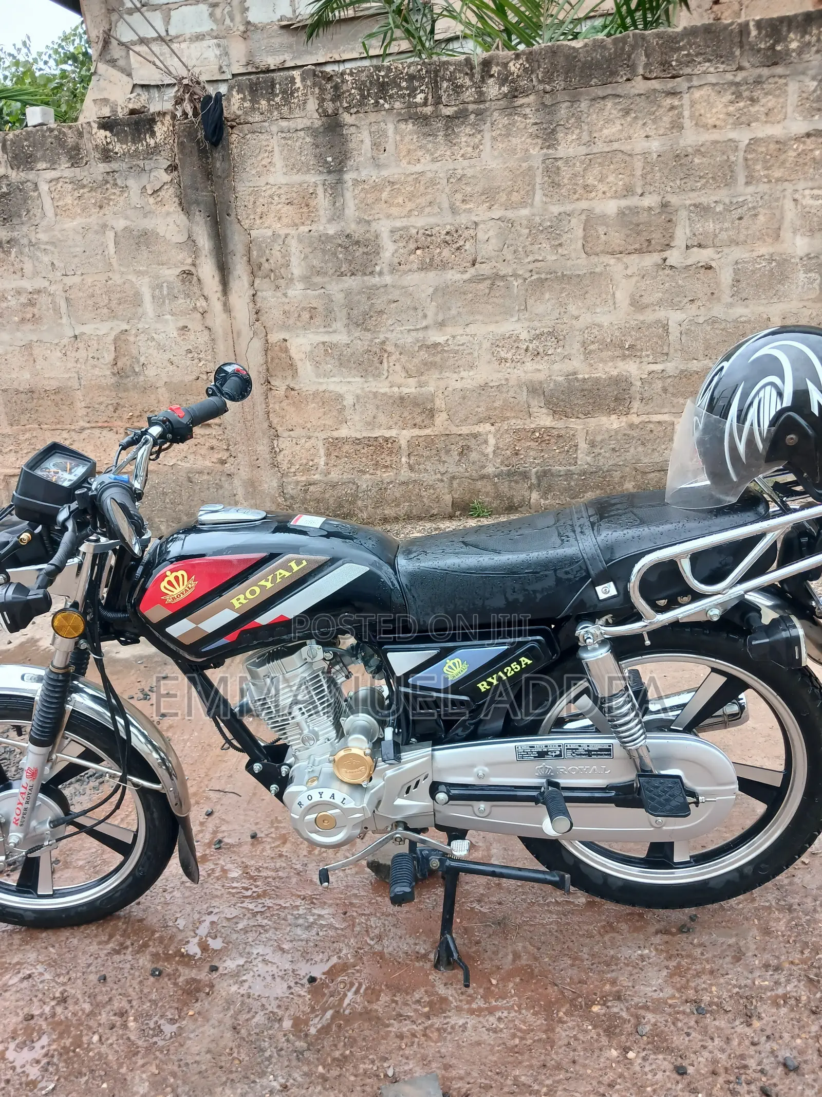 New Royal Motorcycle 2026 Black
