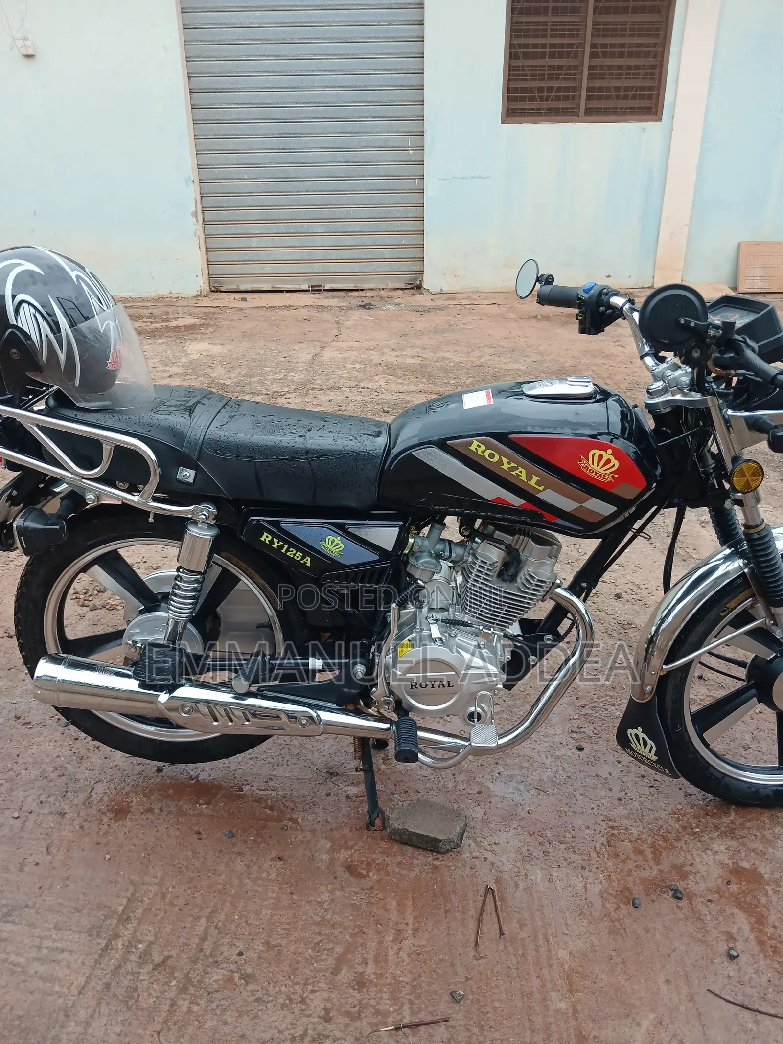 New Royal Motorcycle 2026 Black
