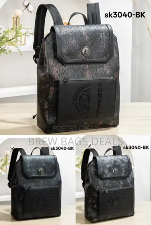 Premium Quality Thick Leather Sunsilk Backpack.