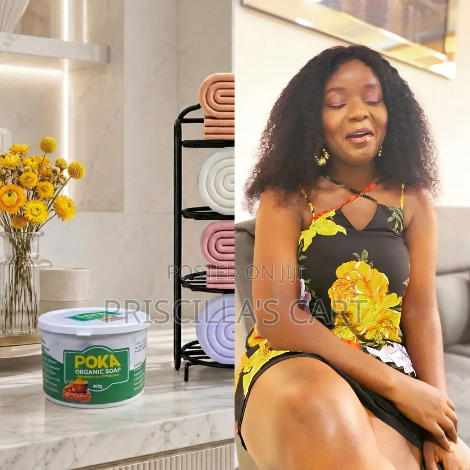Poka Skin Repair and Restore Soap (400g Sundamage, Glow Soap)