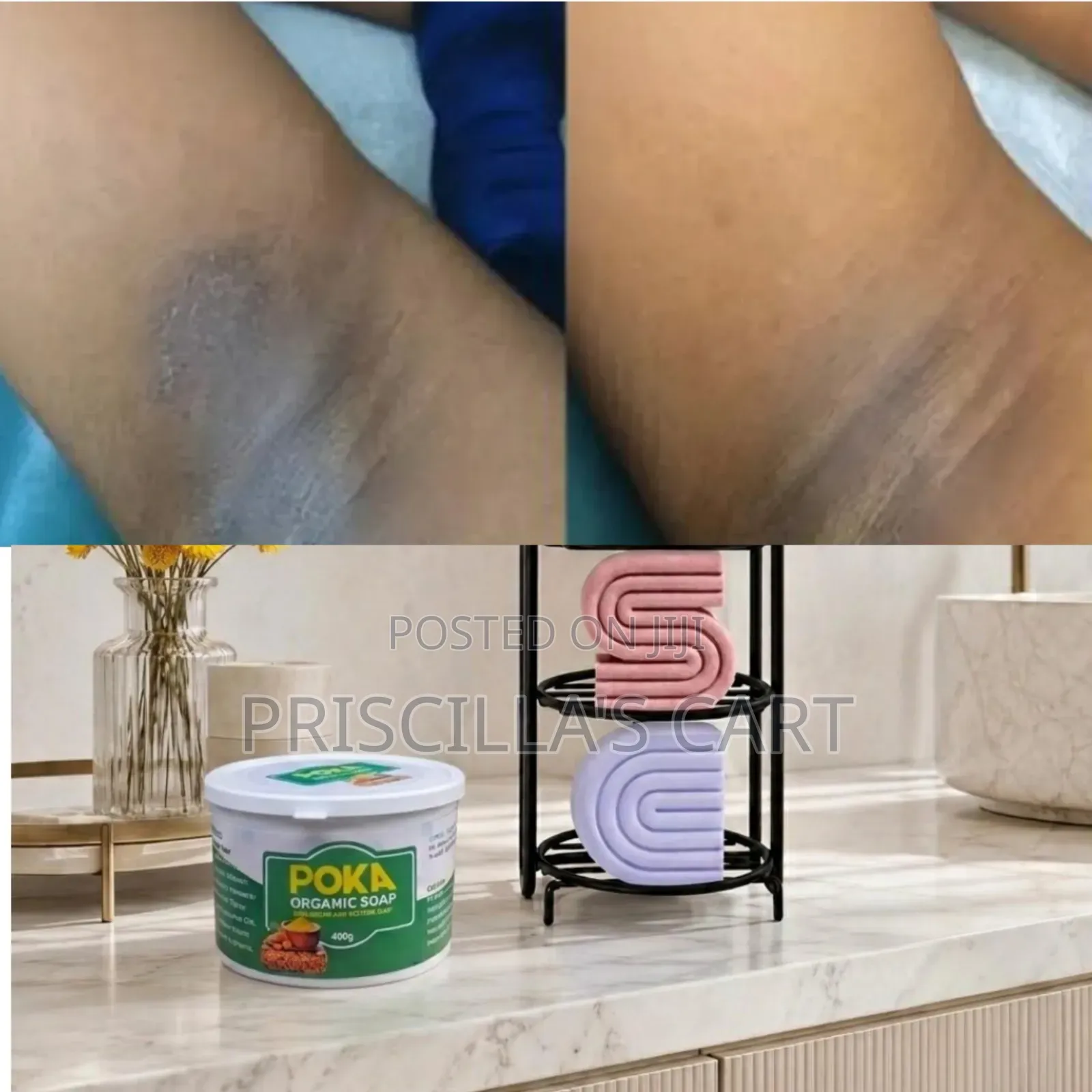 Poka Skin Repair and Restore Soap (400g Sundamage, Glow Soap)