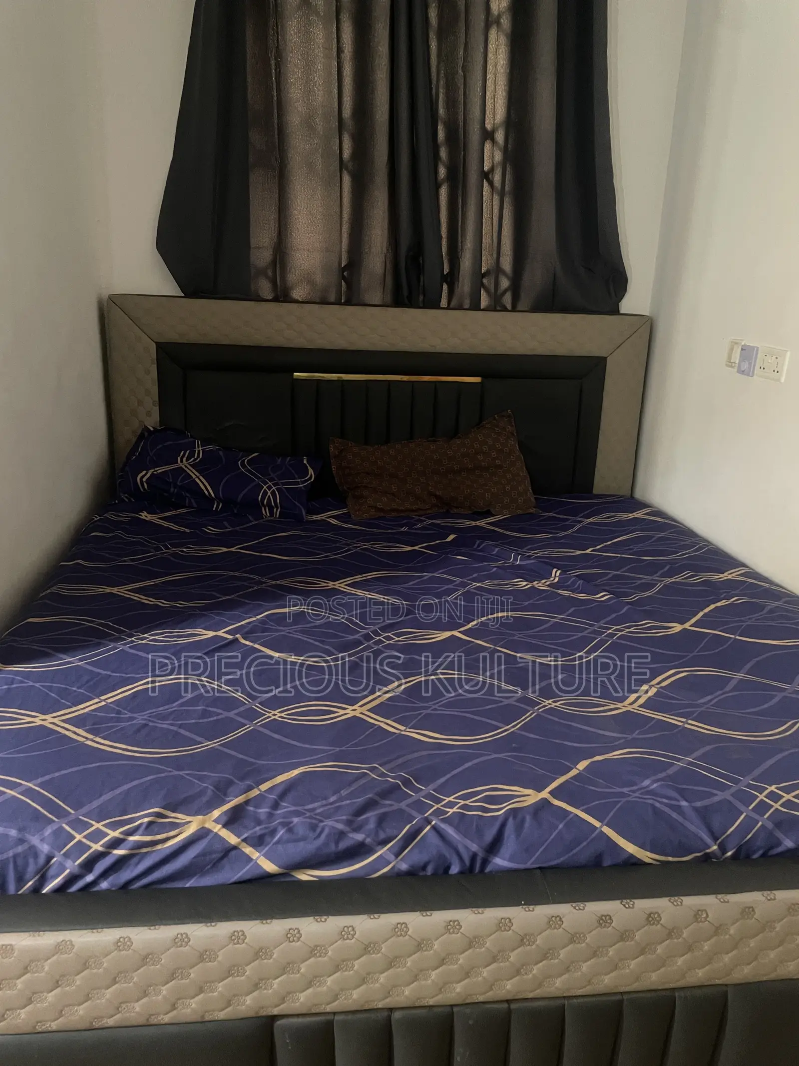 Slightly Used Bed Fram and Mattress for Sale at Affordable Price