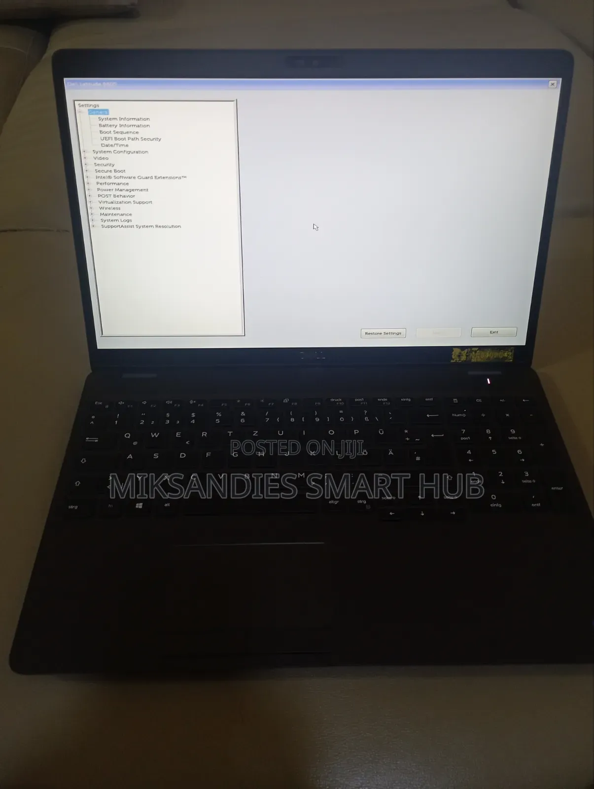 Laptop Dell Latitude 5500 8GB Intel Core i5 SSD 256GB