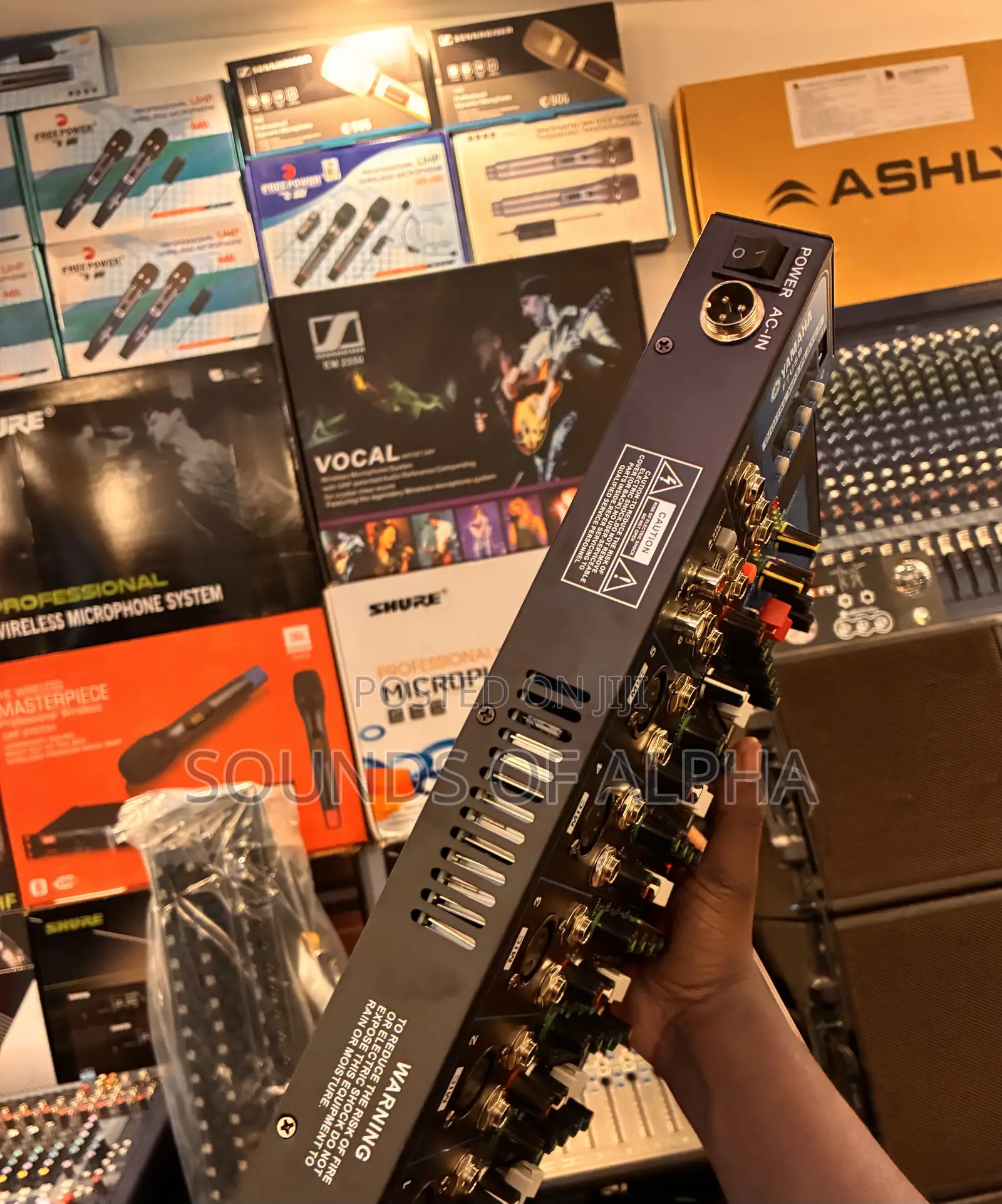 Yamaha 7channel Mixer