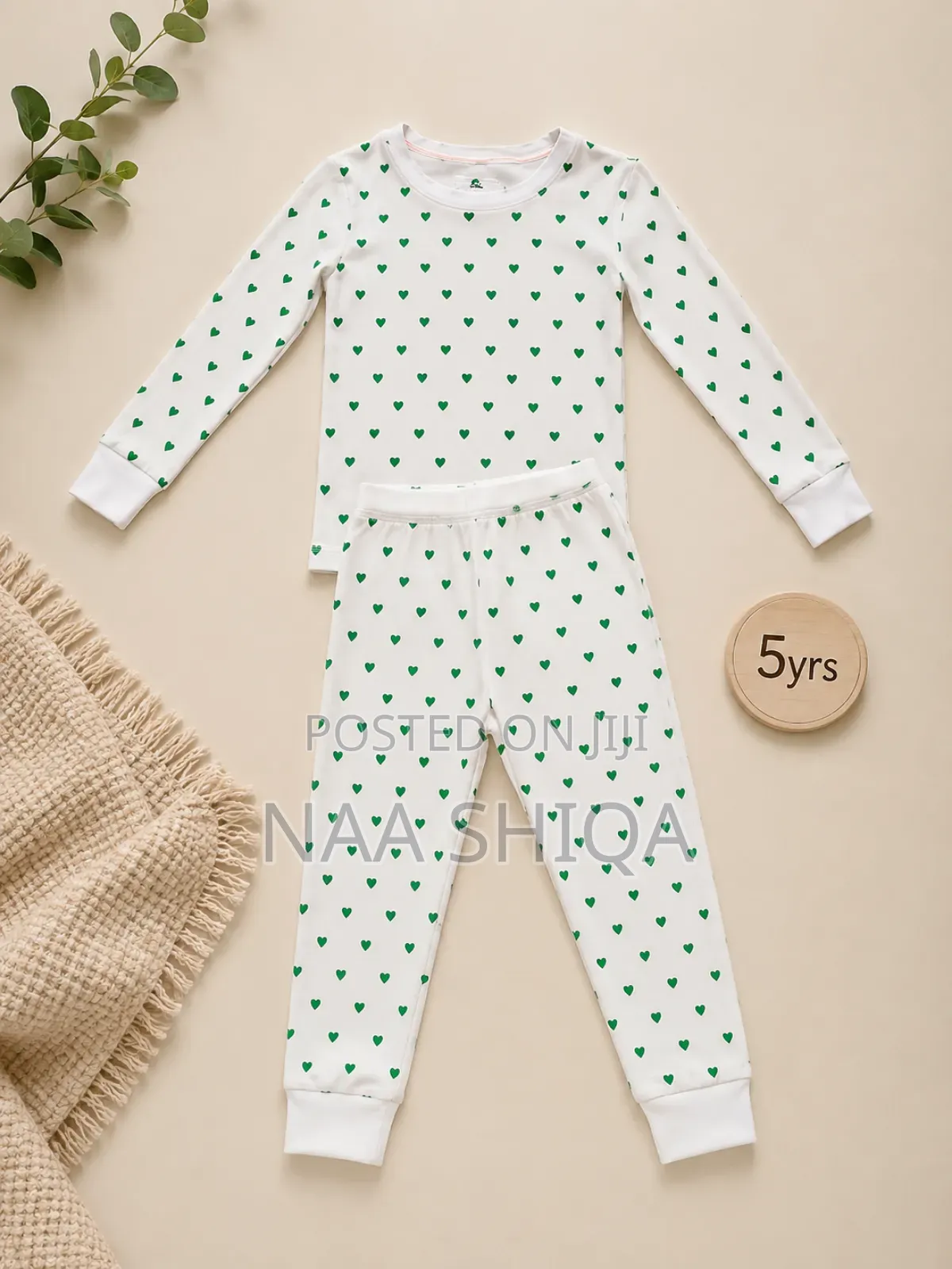 5yrs-Girls Pyjamas Set