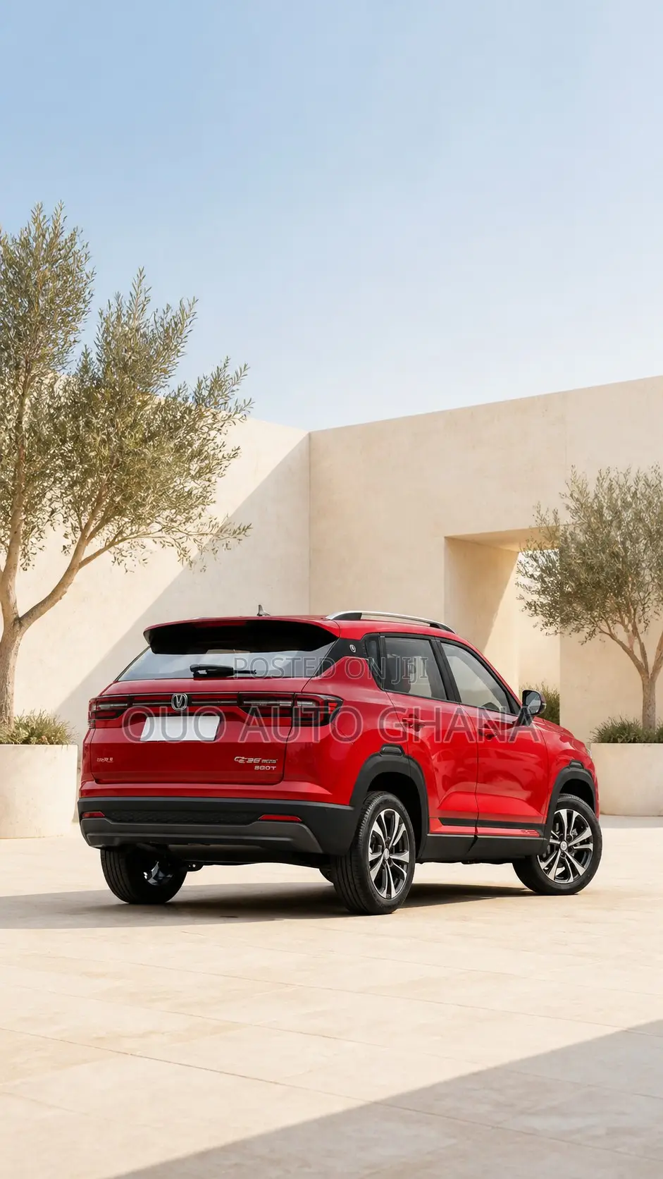 Changan CS35 2024 Red