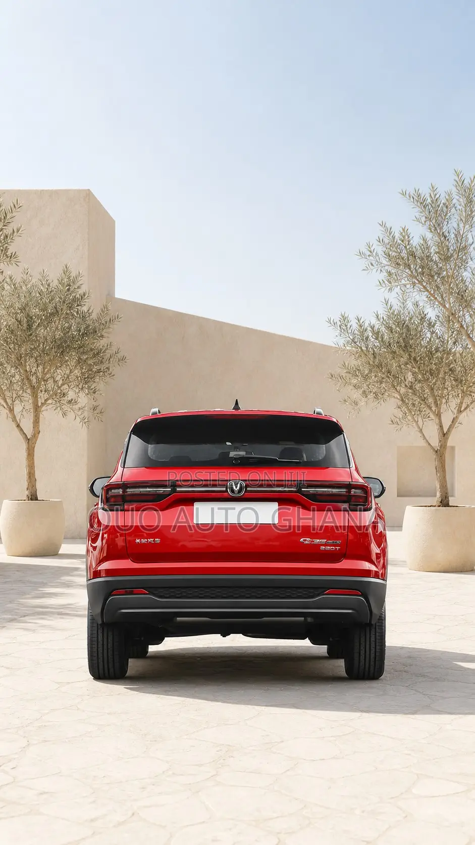 Changan CS35 2024 Red