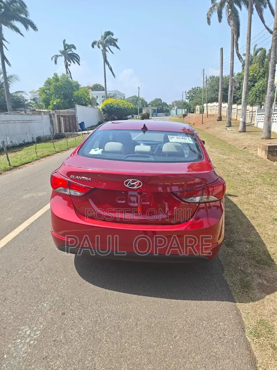 Hyundai Elantra SE Sedan FWD (1.8L 4cyl 6A) 2016 Red