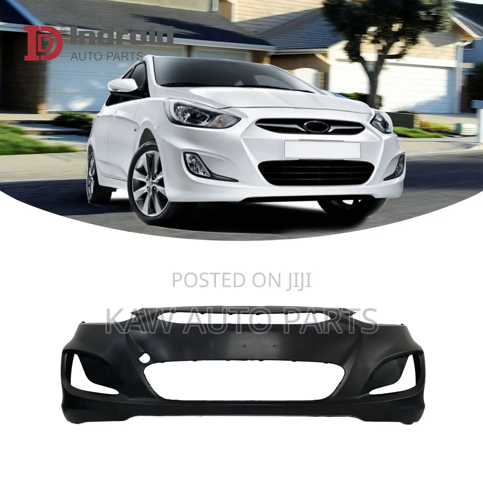 2013,2014,2015,2016,2017 Front Bumper for Hyundai Accent