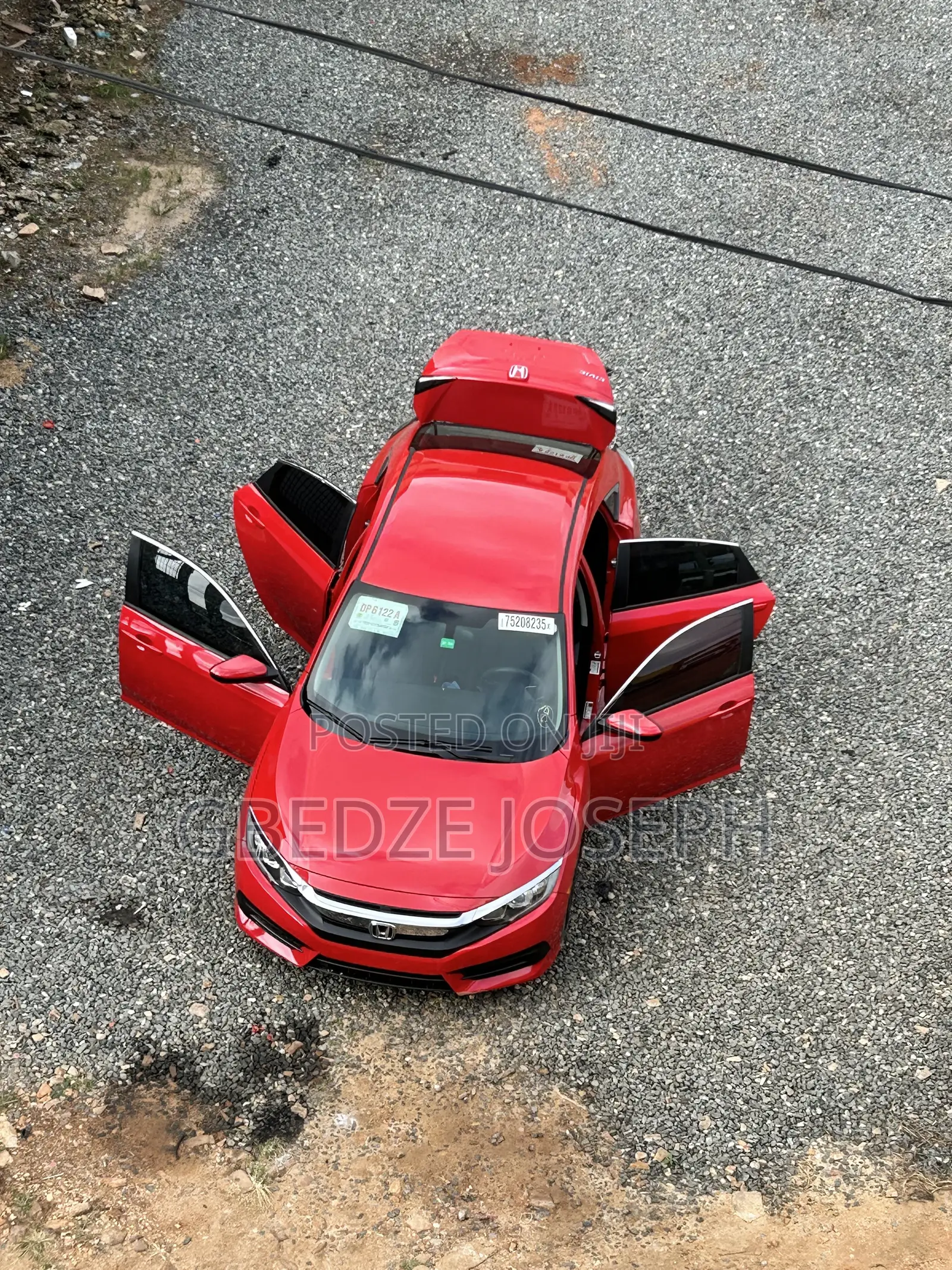 Honda Accord Sport SE 4dr Sedan FWD (2.4L 4cyl 2A) 2017 Red