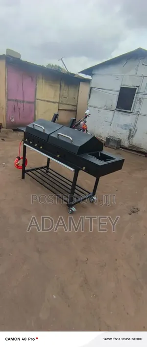 Gas Grill With Stove