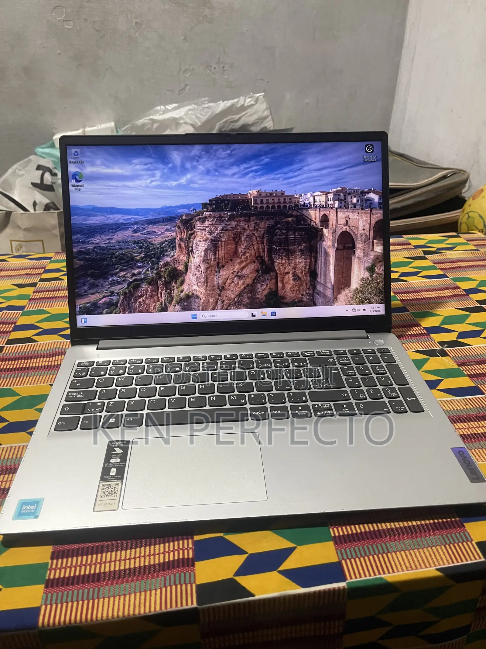 Laptop Lenovo Ideapad 3 4GB Intel Celeron SSD 128GB