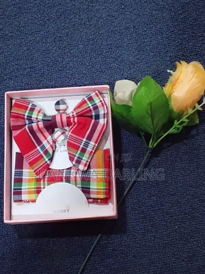 Colourful Checkered Bowtie and Flying Tie