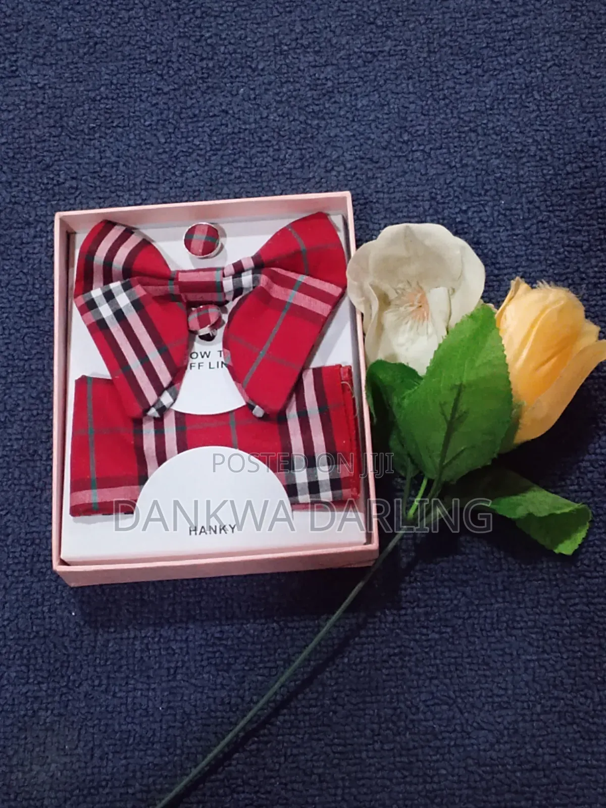 Colourful Checkered Bowtie and Flying Tie