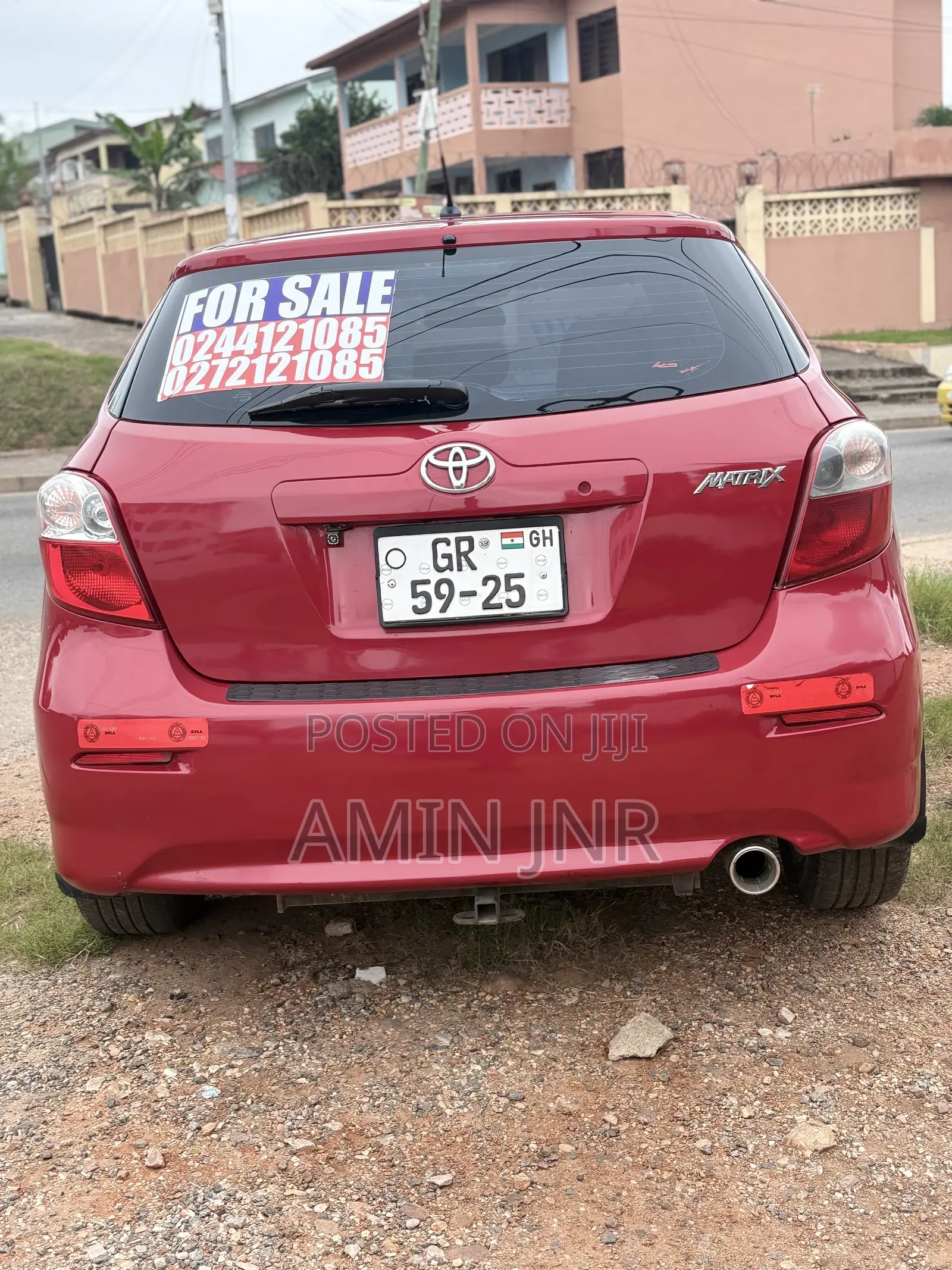 Toyota Matrix L Hatchback FWD (1.8L 4cyl) 2014 Red