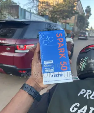 New Tecno Spark 50 128 GB Black