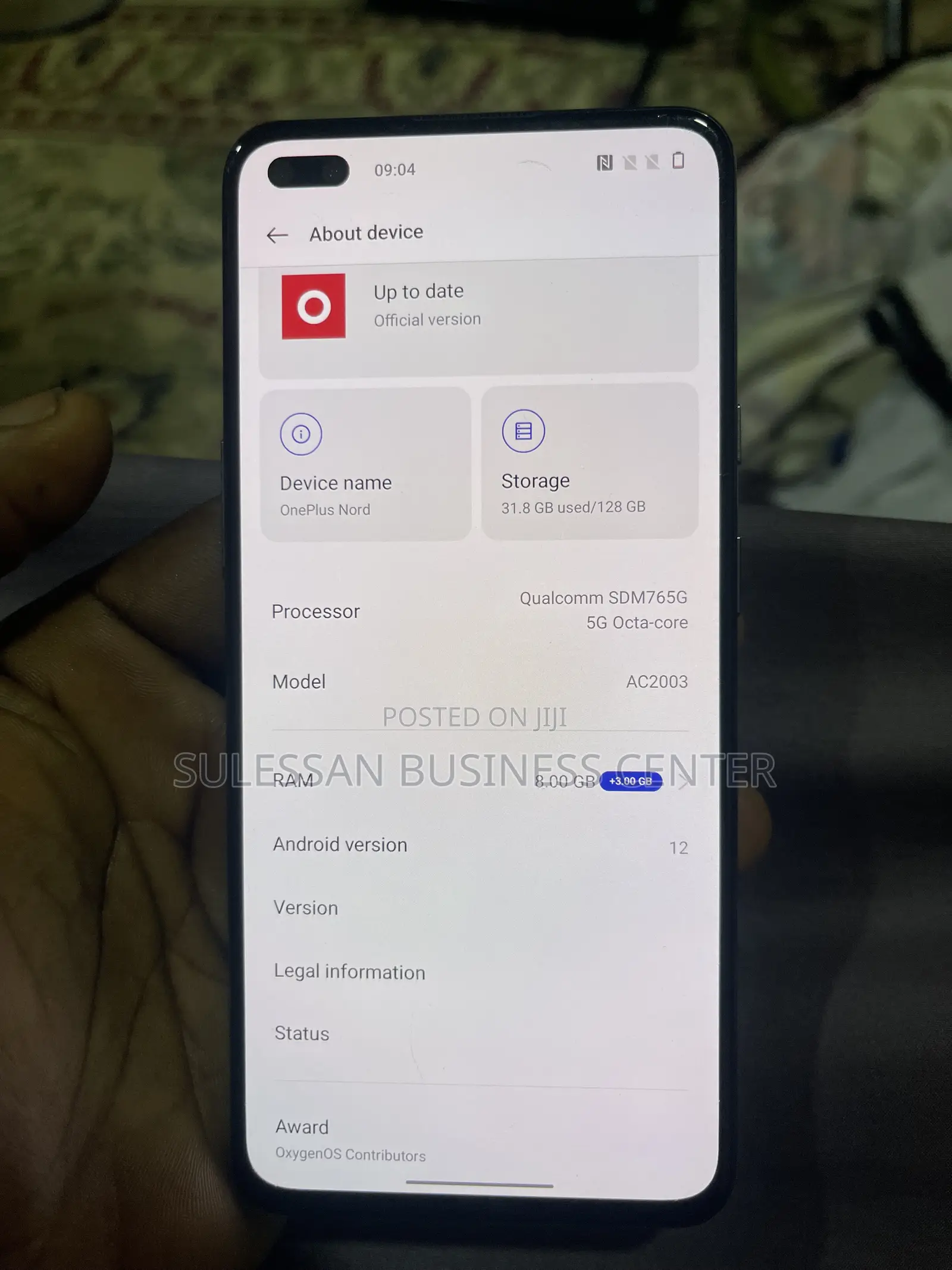 OnePlus Nord 128 GB Silver