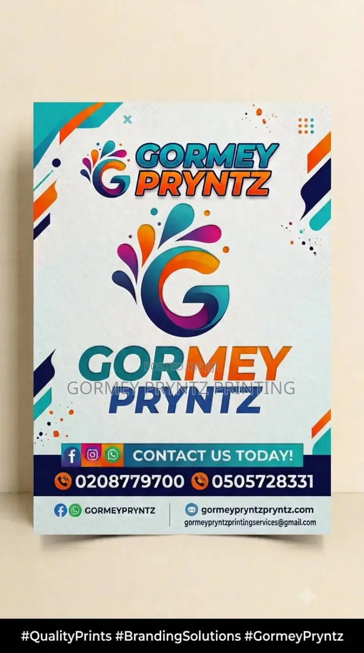 Gormey Pryntz Tshirt Printing Services