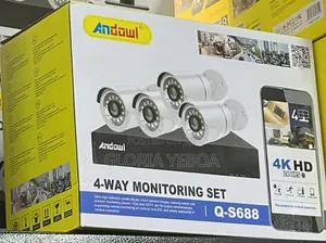 CCTV Camera 4 Channel