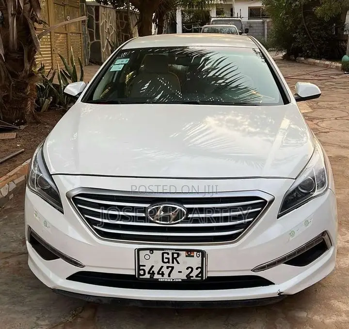 Hyundai Sonata Limited 2.0T Seban (2.0L 4cyl 6A) 2017 White