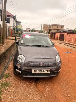 Fiat 500 2017 Brown