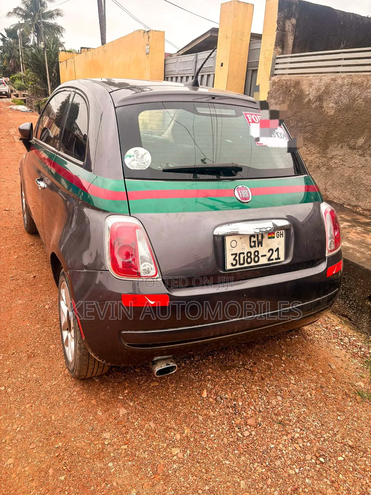 Fiat 500 2017 Brown