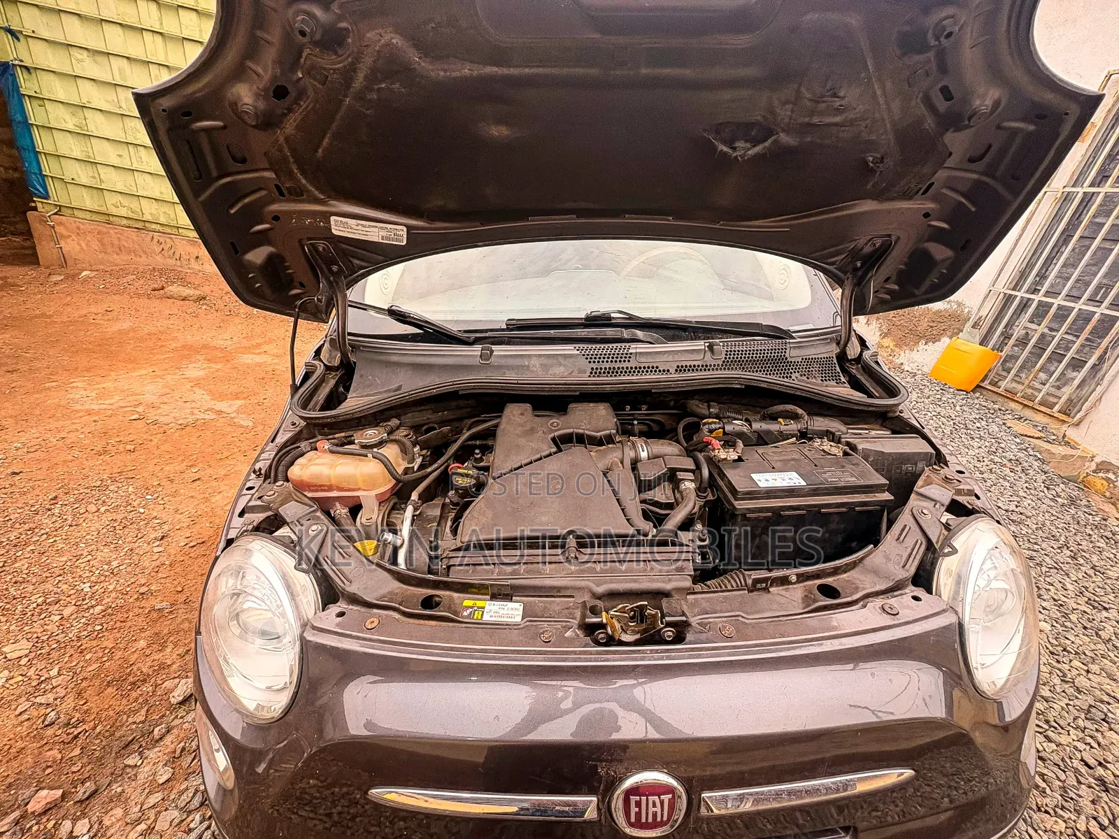 Fiat 500 2017 Brown