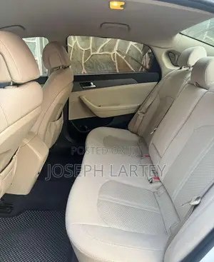 Hyundai Sonata Limited 2.0T Seban (2.0L 4cyl 6A) 2017 White