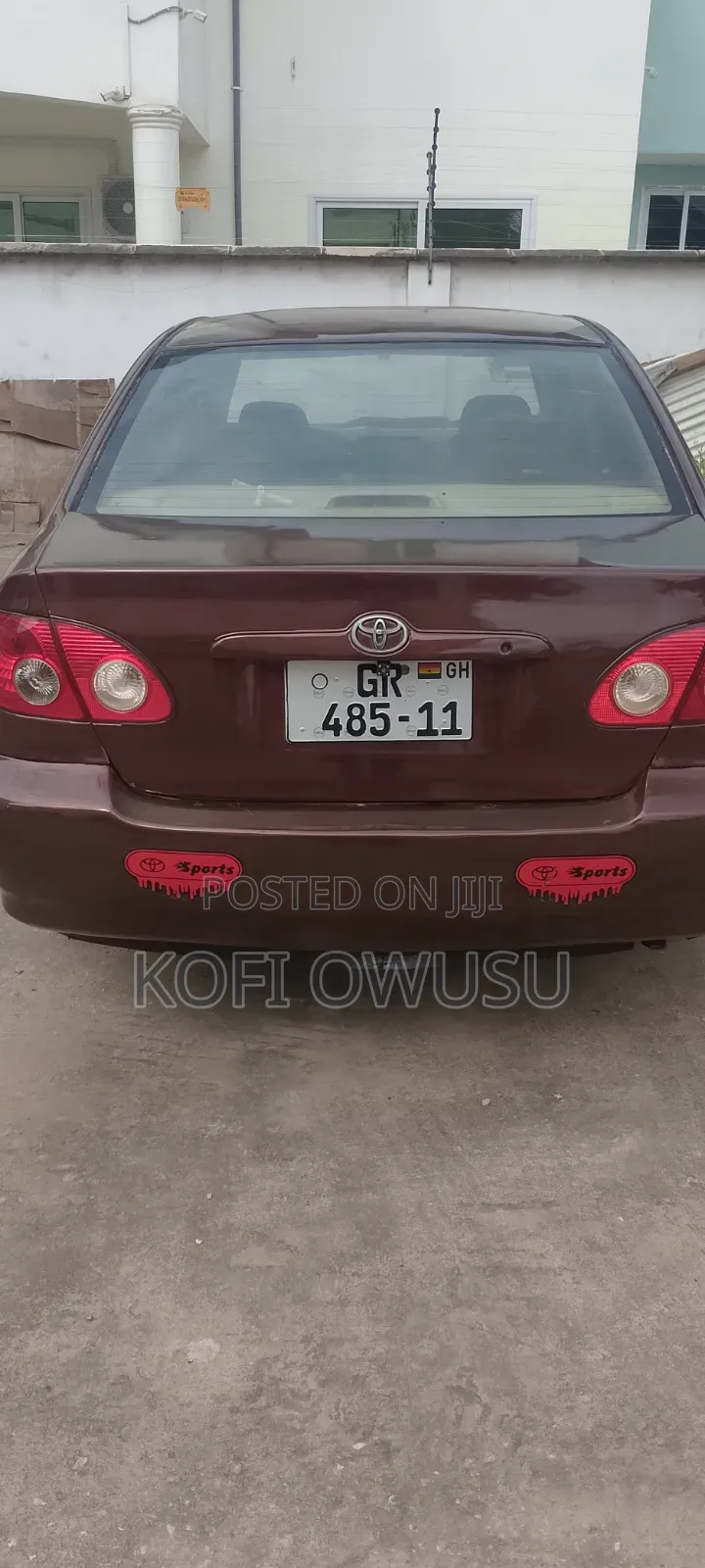 Toyota Corolla 2008 Brown