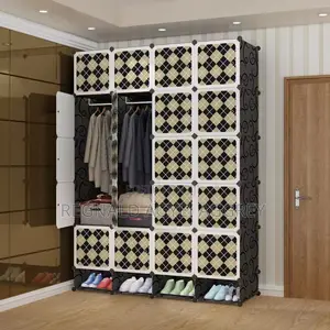 20 Cubes Plastic Wardrobe