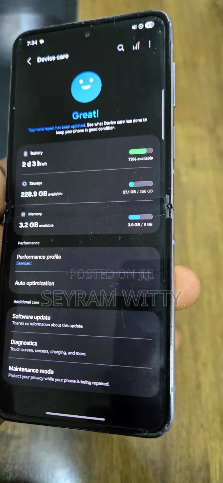 Samsung Galaxy Z Flip4 512 GB Blue