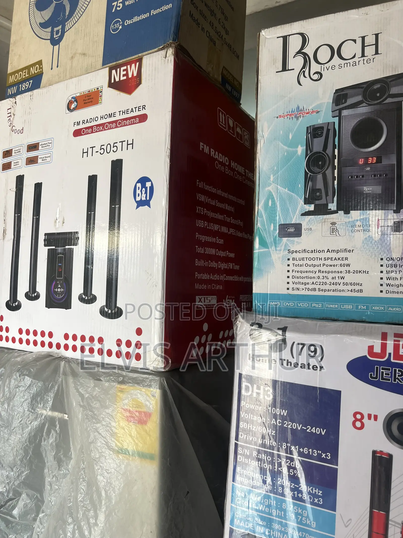 Sound System (With Bluetooth )
