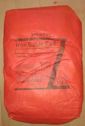 Red Iron Oxide Color Pigment Pigment for Construction Paint Making