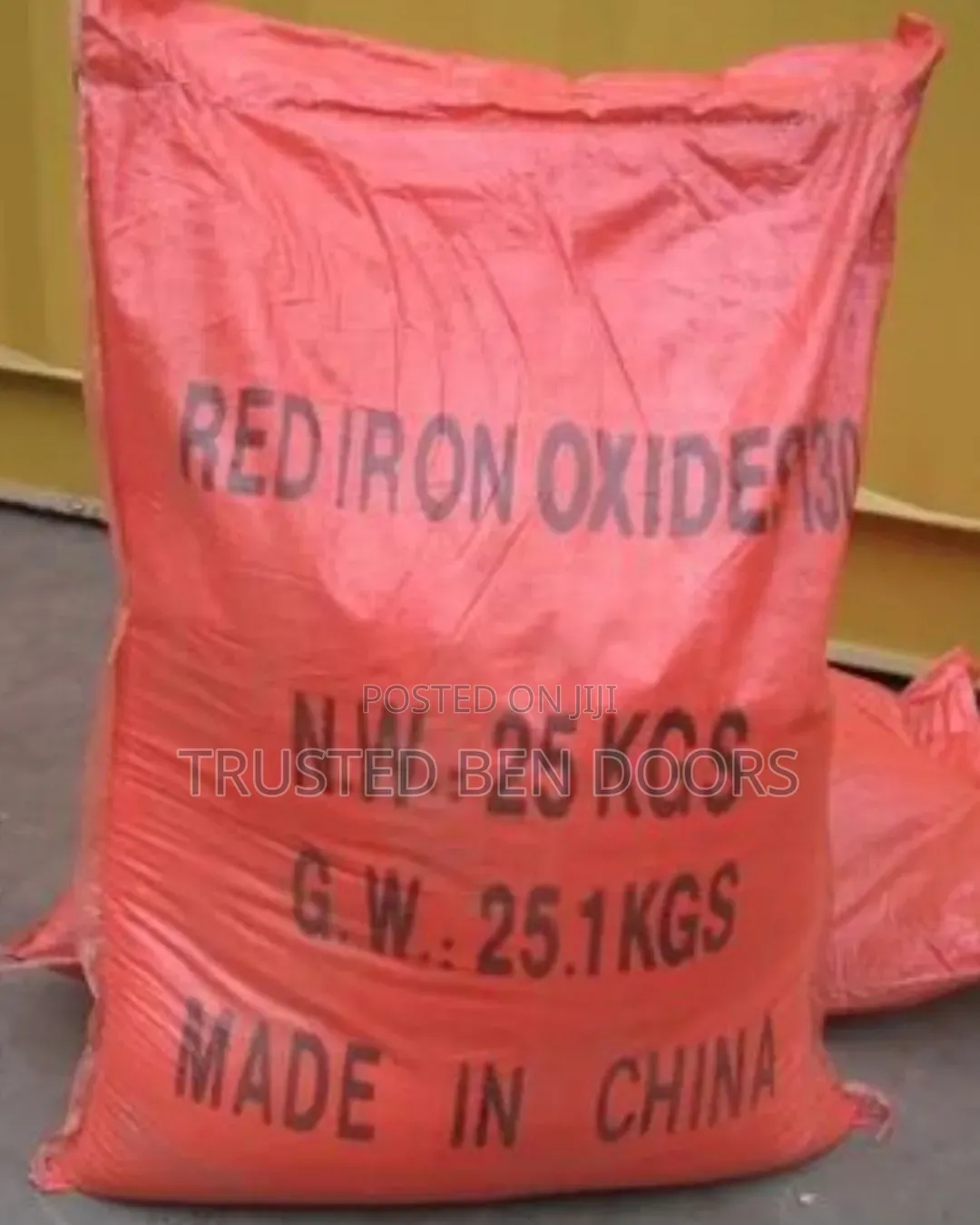 Authentic Red Iron Oxide Color Pigment for Construction Works