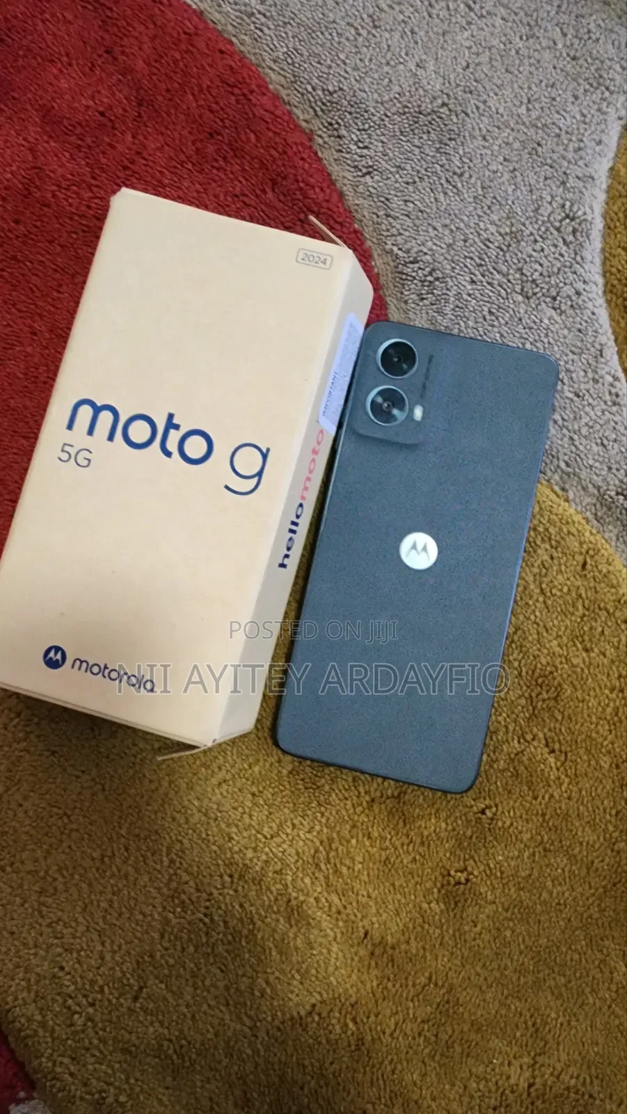 New Motorola Moto G 5G 128 GB Gray