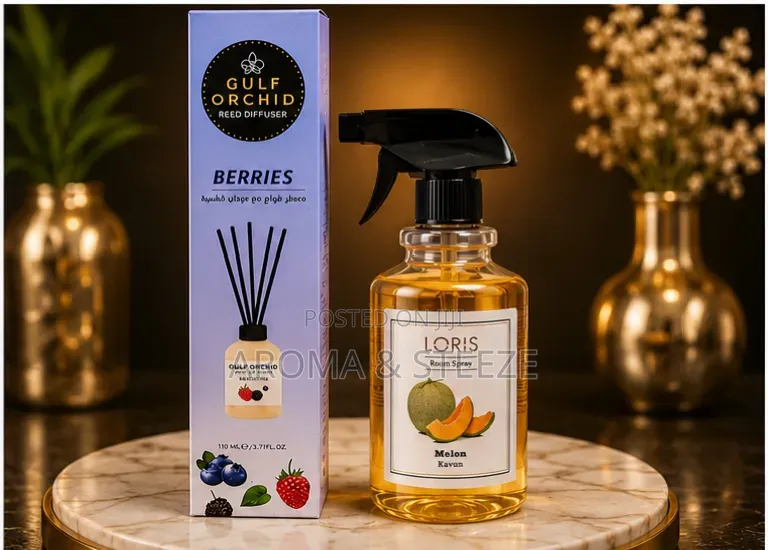 Premium Freshness Combo (Diffuser+Room Spray)