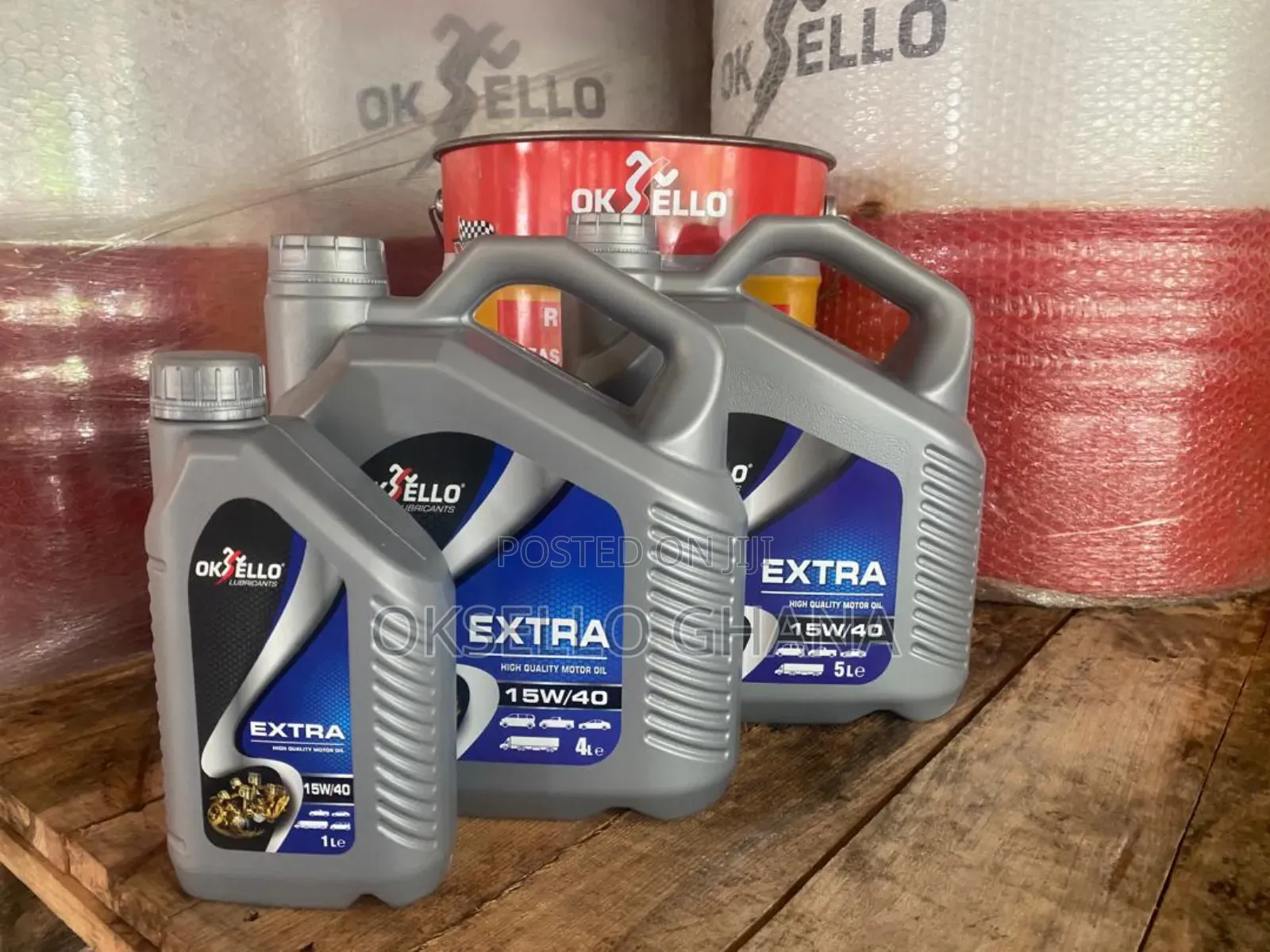Oksello 15w-40 ( 200L,5L,4L,1L)