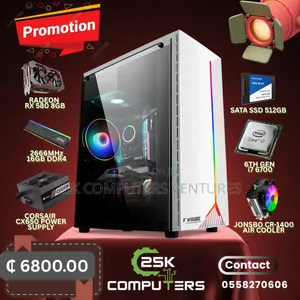 New Desktop Computer Asus 16GB Intel Core i7 SSD 512GB