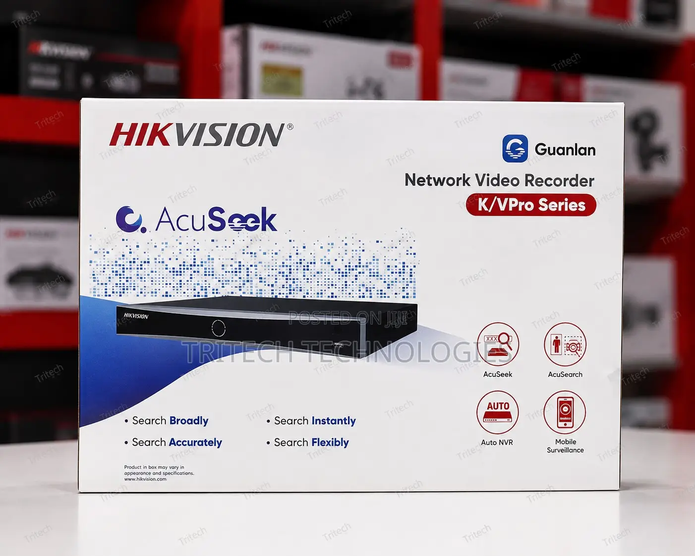 HIKVISION DS-7616NXI-/16P/VPro 16-Ch 1U 16 PoE AcuSeek K VPro NVR