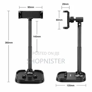Mobile Phone – Adjustable 360° Desktop Stand