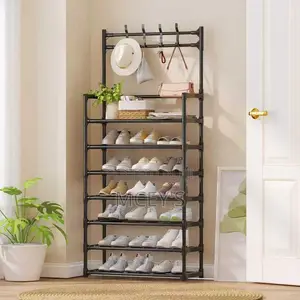 Multifunctional Shoe and Hat Rack