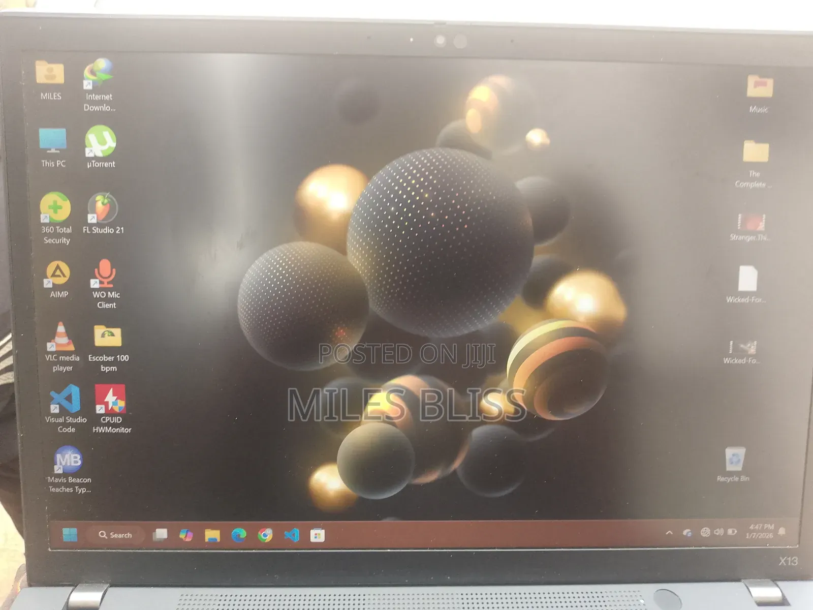 Laptop Lenovo ThinkPad X13 Gen 2 8GB Intel Core i5 SSD 256GB