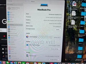 Laptop Apple MacBook Pro 2019 8GB Intel Core i5 SSD 128GB