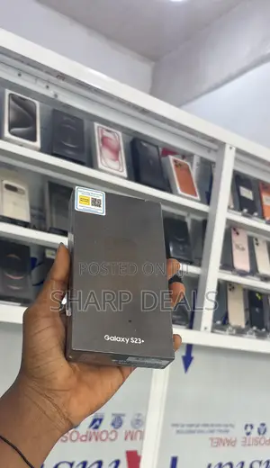 New Samsung Galaxy S23+ 256 GB Black