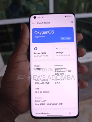 New OnePlus 9 Pro 256 GB Silver