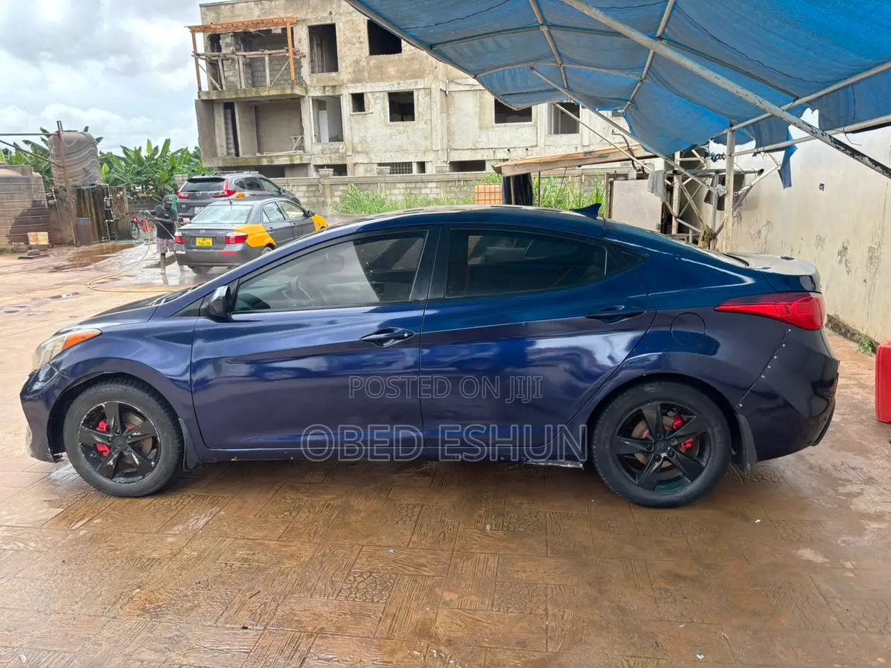 Hyundai Elantra Limited Sedan FWD (1.8L 4cyl 6A) 2013 Blue