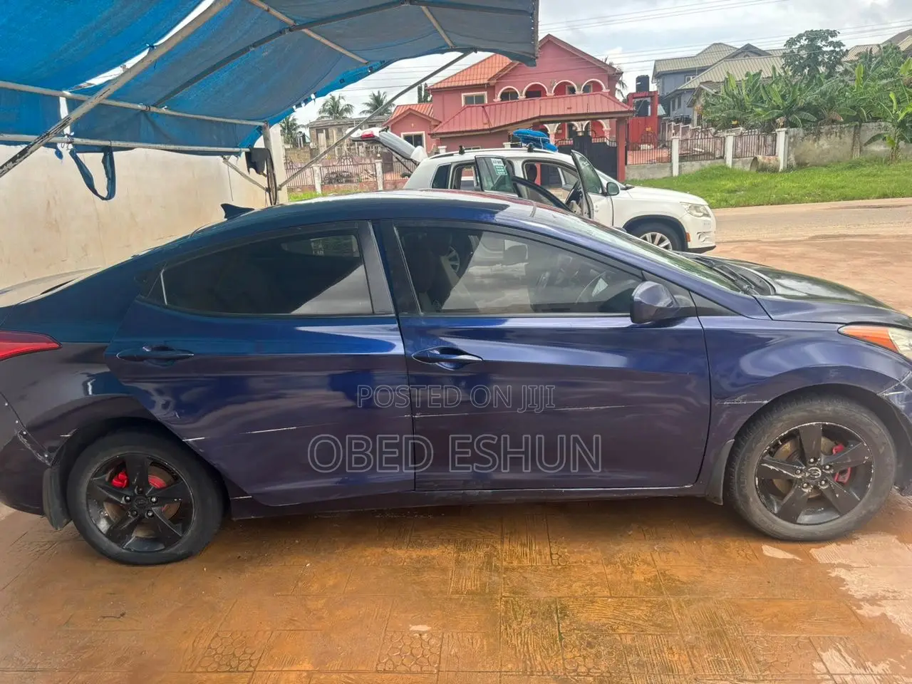 Hyundai Elantra Limited Sedan FWD (1.8L 4cyl 6A) 2013 Blue