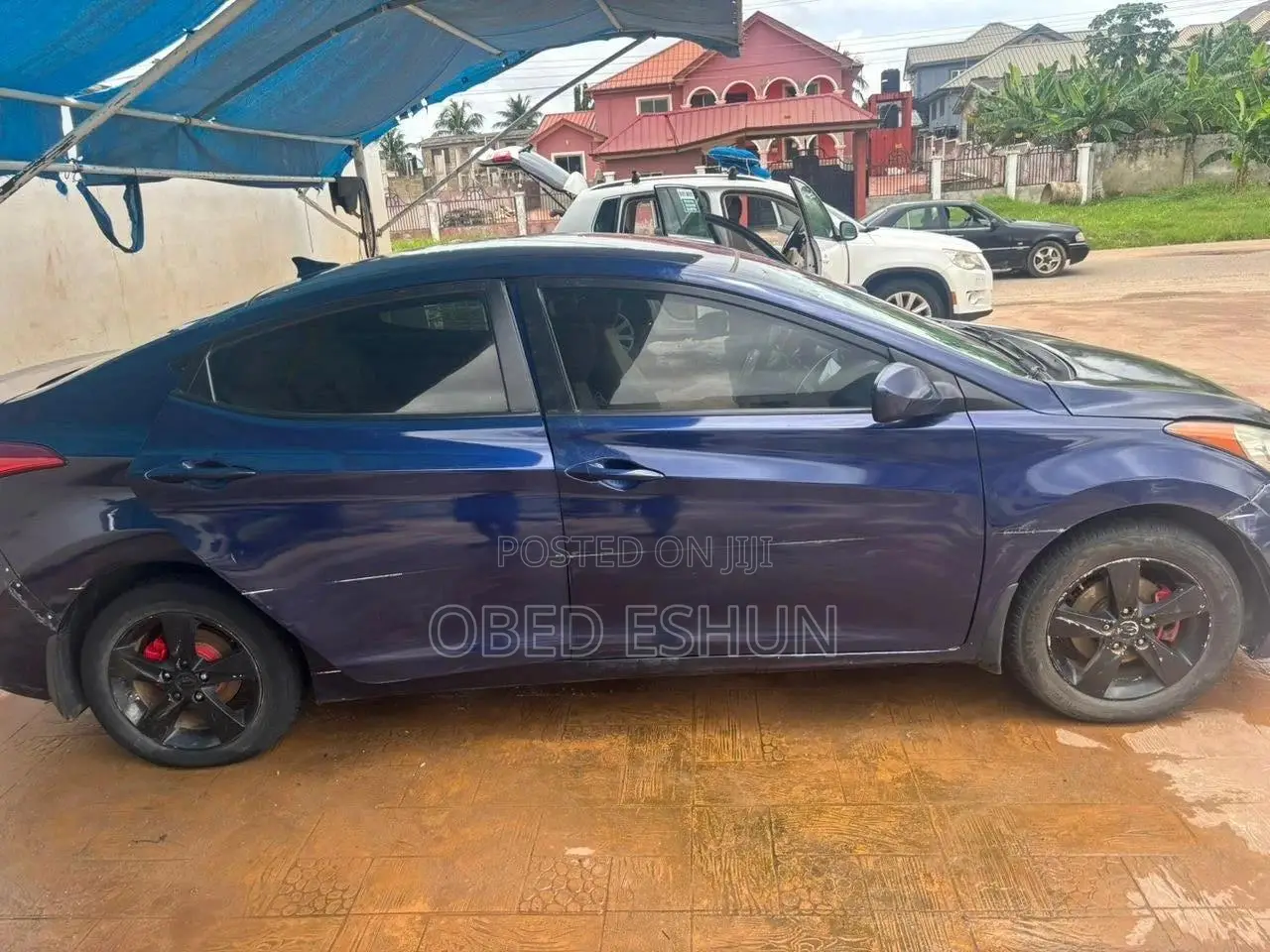 Hyundai Elantra Limited Sedan FWD (1.8L 4cyl 6A) 2013 Blue